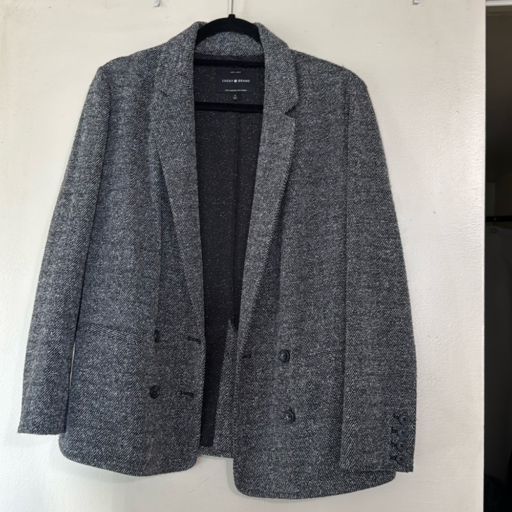Lucky brand knit blazer